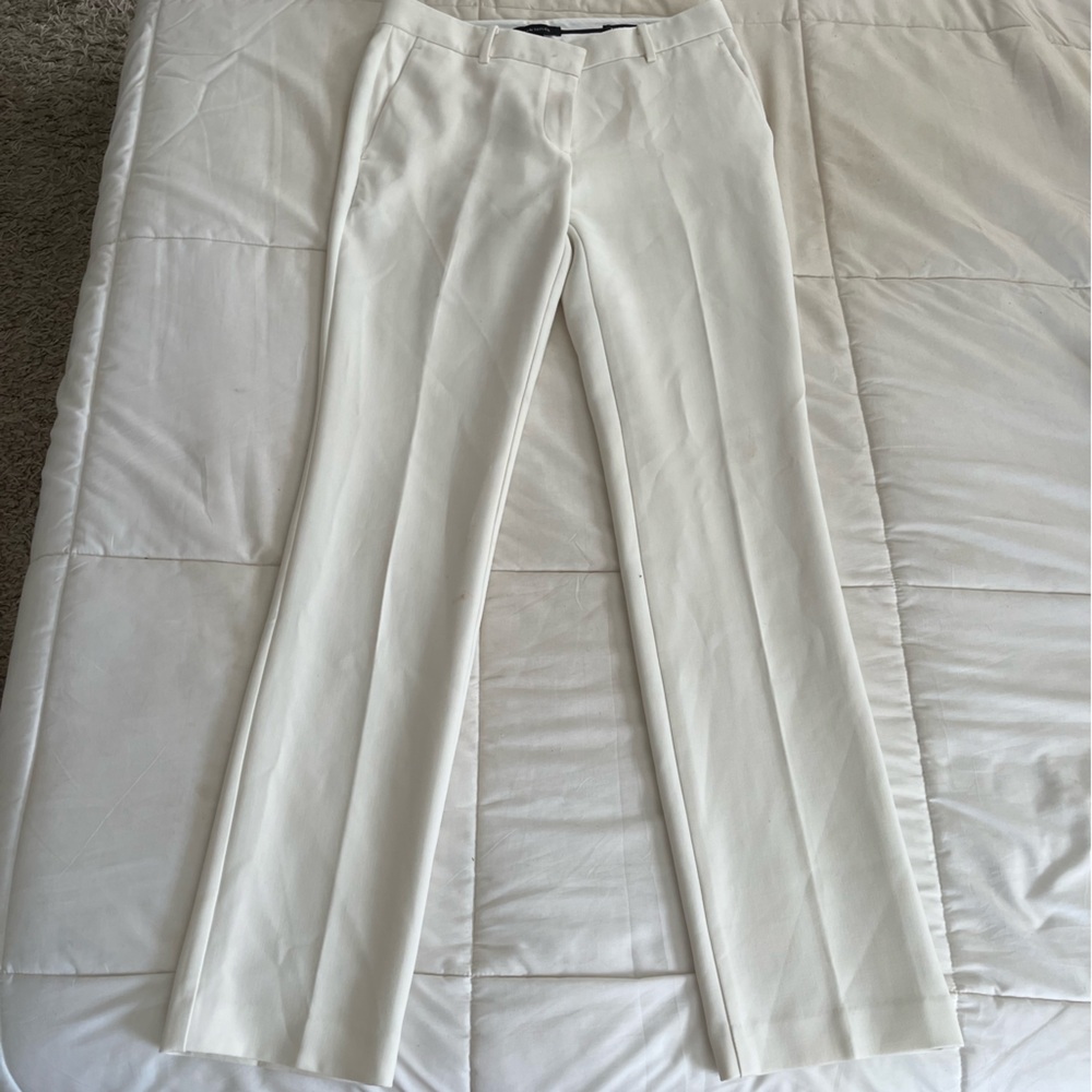 Ann Taylor Sophia Pant in Ecru